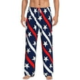 thumbnail image 1 of Balery Men'S Patriotic Star Pants,Sleepwear Pants,Pajama Pants,Pj Bottoms Drawstring And Pockets-Small, 1 of 9