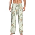 thumbnail image 1 of Balery Men'S Rose Pants,Sleepwear Pants,Pajama Pants,Pj Bottoms Drawstring And Pockets-X-Large, 1 of 9