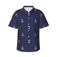 thumbnail image 1 of Balery Men'S Summer Hawaiian Shirts Short-Sleeve Design Name Printed Casual Shirts - Size Name, 1 of 9