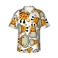 thumbnail image 1 of Balery Men'S Summer Hawaiian Shirts Short-Sleeve Design Name Printed Casual Shirts - Size Name, 1 of 9