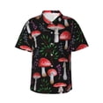 thumbnail image 1 of Balery Men'S Summer Hawaiian Shirts Short-Sleeve Design Name Printed Casual Shirts - Size Name, 1 of 9