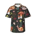 thumbnail image 1 of Balery Men'S Summer Hawaiian Shirts Short-Sleeve Design Name Printed Casual Shirts - Size Name, 1 of 9