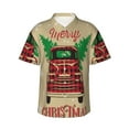 thumbnail image 1 of Balery Men'S Summer Hawaiian Shirts Short-Sleeve Design Name Printed Casual Shirts - Size Name, 1 of 9