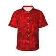 thumbnail image 1 of Balery Men'S Summer Hawaiian Shirts Short-Sleeve Design Name Printed Casual Shirts - Size Name, 1 of 9