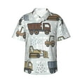 thumbnail image 1 of Balery Men'S Summer Hawaiian Shirts Short-Sleeve Design Name Printed Casual Shirts - Size Name, 1 of 9