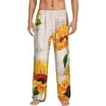 thumbnail image 1 of Balery Men'S Sunflower 5 Pants,Sleepwear Pants,Pajama Pants,Pj Bottoms Drawstring And Pockets-X-Large, 1 of 9