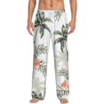 thumbnail image 1 of Balery Men'S Vintage Palm Trees Pants,Sleepwear Pants,Pajama Pants,Pj Bottoms Drawstring And Pockets-Large, 1 of 9