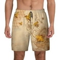 thumbnail image 1 of Balery Mens Swim Trunks Swim Shorts for Men Quick Dry Inseam Beach Shorts with Compression Liner Pocket-XX-Large, 1 of 9
