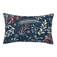 thumbnail image 1 of Balery Merry Christmas Winter Leaves Snowflakes Bedding Queen Pillow Cases - Envelope Closure - Soft Brushed Microfiber Fabric - Shrinkage and Fade Resistant Pillow Cases-20"x30", 1 of 9