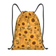 thumbnail image 1 of Balery Modern Wood Grain Sunflower Pattern Drawstring Backpack Bag Sport Gym Sackpack Cinch Bags Pattern Drawstring Backpack Bag Sport Gym Sackpack Cinch Bags -Small, 1 of 6