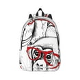 thumbnail image 1 of Balery Monkey Vintage Canvas Backpack for Men and Women - Large Capacity, Durable Travel Laptop Bag for School, Work, Hiking, and Outdoor Activities, 1 of 7