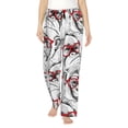 thumbnail image 1 of Balery Monkey print Women's Pajama Pants,Ultra Lightweight Pjs,Lounge Pant-Small, 1 of 9