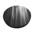 thumbnail image 1 of Balery Monochrome Abstract Lines Round Bar Stool Seat Covers Velvet Fabric Adjustable Protects from Scratches and Stains for 14-17 Inch Chair-12 inch, 1 of 7