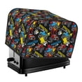 thumbnail image 1 of Balery Monster Car Pattern Oven Cover Kitchen Bread Machine Protector, 4 Slice Toaster Cover for Home, Anti Dust Fingerprint Coaster Cover, 1 of 7
