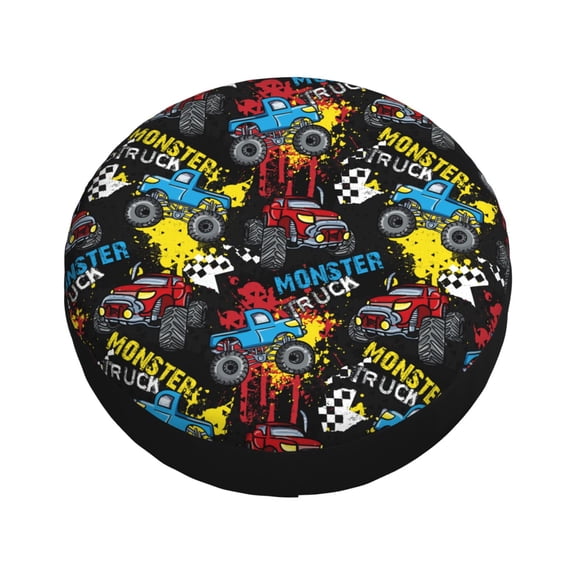 Balery Monster Car Tire Covers - Tough Tire Wheel Protector for Truck, SUV, Trailer, Camper, RV -16 inch