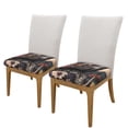 thumbnail image 1 of Balery Moonlit Crow Blossoms Stretch Couch Cushion Covers, Individual Sofa Cushion Covers, Soft Chair Sofa Seat Cushion Slipcover with Elastic Bottom Milk Silk-16.9in, 1 of 8