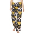 thumbnail image 1 of Balery Mouse Cheese print Women's Pajama Pants,Ultra Lightweight Pjs,Lounge Pant-XX-Large, 1 of 9