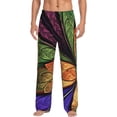 thumbnail image 1 of Balery Multicolored Beautiful Flower1 print Men's Pajama Pants,Ultra Lightweight Pjs,Lounge Pant-Large, 1 of 9