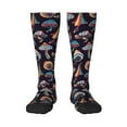thumbnail image 1 of Balery Mushroom Doodle Fun Novelty Socks Men'S Women'S Crew Socks Funny Crazy Novelty Socks Quirky And Cool Socks, 1 of 9