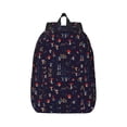 thumbnail image 1 of Balery Mushrooms3 Vintage Canvas Backpack for Men and Women - Large Capacity, Durable Travel Laptop Bag for School, Work, Hiking, and Outdoor Activities, 1 of 7