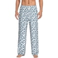 thumbnail image 1 of Balery Nautical Theme Anchors print Men's Pajama Pants,Ultra Lightweight Pjs,Lounge Pant-Small, 1 of 9