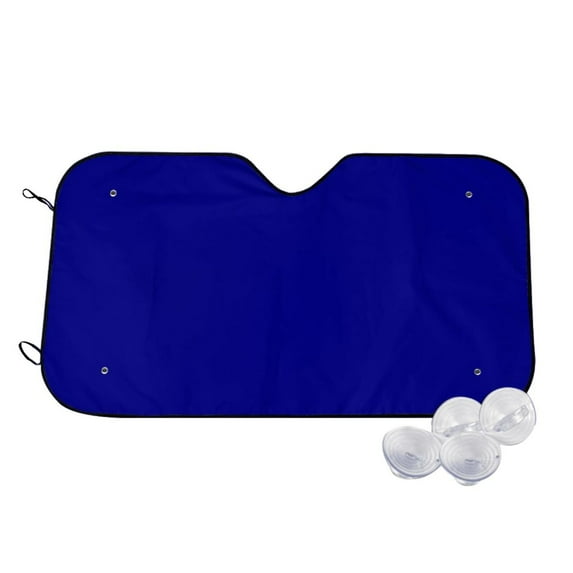 Balery Navy Print Car Windshield Sun Shade,Windshield Sunshade for Car Pickup Truck SUV Accessories-Medium