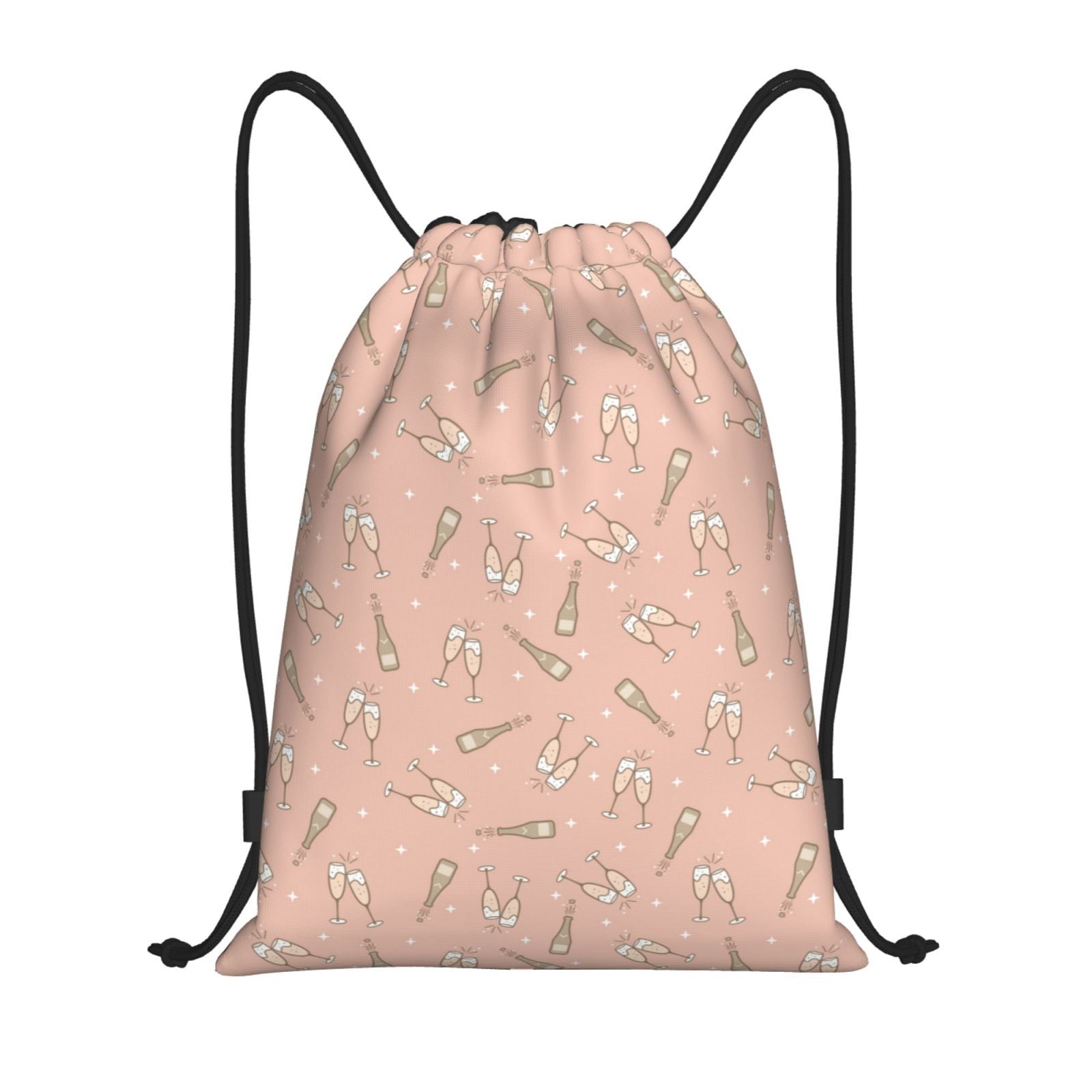 Balery New Year'S Eve Party Pattern Drawstring Backpack Bag Sport Gym