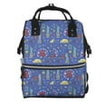 thumbnail image 1 of Balery New-York City Mummy Backpack - Waterproof Twill Canvas, Large Capacity Diaper Bag with Multiple Pockets and Adjustable Straps, 1 of 6
