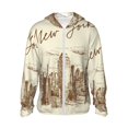 thumbnail image 1 of Balery New York Men's Women's UPF 50+ Sun Protection Lightweight Hoodie Performance Long Sleeve Shirt for Fishing Running-3X-Large, 1 of 7