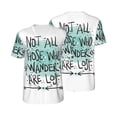 thumbnail image 1 of Balery Not All Who Wander Are Lost1 Baseball Jersey for Men Casual Button Down Shirts Short Sleeve Active Team Sports Uniform-Small, 1 of 9