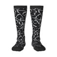 thumbnail image 1 of Balery Numbers Fun Novelty Socks Men'S Women'S Crew Socks Funny Crazy Novelty Socks Quirky And Cool Socks, 1 of 9