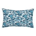 thumbnail image 1 of Balery Ocean Waves Bedding Queen Pillow Cases - Envelope Closure - Soft Brushed Microfiber Fabric - Shrinkage and Fade Resistant Pillow Cases-20"x30", 1 of 6