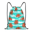 thumbnail image 1 of Balery Octopuses Pattern Drawstring Backpack Bag Sport Gym Sackpack Cinch Bags Pattern Drawstring Backpack Bag Sport Gym Sackpack Cinch Bags -Medium, 1 of 6