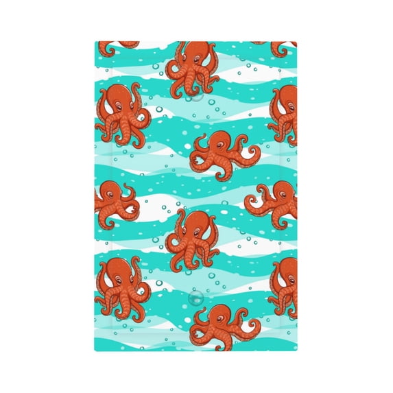 Balery Octopuses for Duplex Wall Plates Kit, Electrical Outlet Covers, Standard Size 1-Gang 5.0" x3.0", Electric Receptacle Plug Covers-Style V
