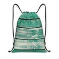 thumbnail image 1 of Balery Old Green Wooden Pattern Drawstring Backpack Bag Sport Gym Sackpack Cinch Bags Pattern Drawstring Backpack Bag Sport Gym Sackpack Cinch Bags -Small, 1 of 6