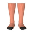 thumbnail image 1 of Balery Orange Gingham Fun Novelty Socks Men'S Women'S Crew Socks Funny Crazy Novelty Socks Quirky And Cool Socks, 1 of 9