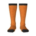 thumbnail image 1 of Balery Orange Glitter Fun Novelty Socks Men'S Women'S Crew Socks Funny Crazy Novelty Socks Quirky And Cool Socks, 1 of 9