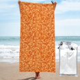 thumbnail image 1 of Balery Orange Glitter Print Towels - Luxurious Jumbo Bath Sheet - Highly Absorbent and Quick Dry Extra Large Bath Towel - Super Soft Hotel Quality Towel-31.5"x63", 1 of 8