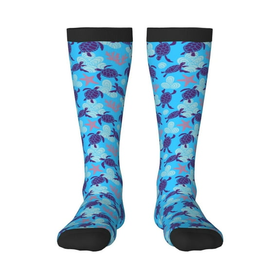 Balery Ornamental Turtles Fun Novelty Socks Men'S Women'S Crew Socks Funny Crazy Novelty Socks Quirky And Cool Socks