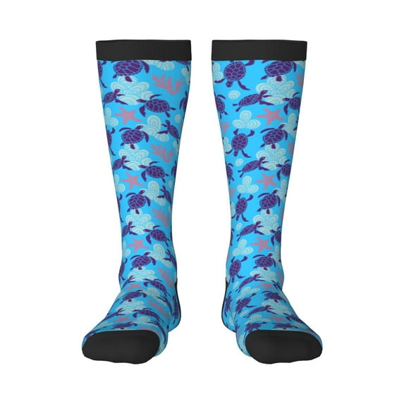 Balery Ornamental Turtles Fun Novelty Socks Men'S Women'S Crew Socks Funny Crazy Novelty Socks Quirky And Cool Socks