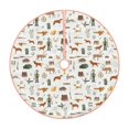 thumbnail image 1 of Balery Outdoor Living Printed Christmas Tree Skirt , Merry Christmas Party Christmas Tree Decoration,Adjustable Tree Skirt-48", 1 of 8