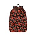 thumbnail image 1 of Balery Paisley 5 Vintage Canvas Backpack for Men and Women - Large Capacity, Durable Travel Laptop Bag for School, Work, Hiking, and Outdoor Activities-Small, 1 of 7
