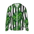 thumbnail image 1 of Balery Palm Greenery Men's Women's UPF 50+ Sun Protection Lightweight Hoodie Performance Long Sleeve Shirt for Fishing Running-3X-Large, 1 of 9