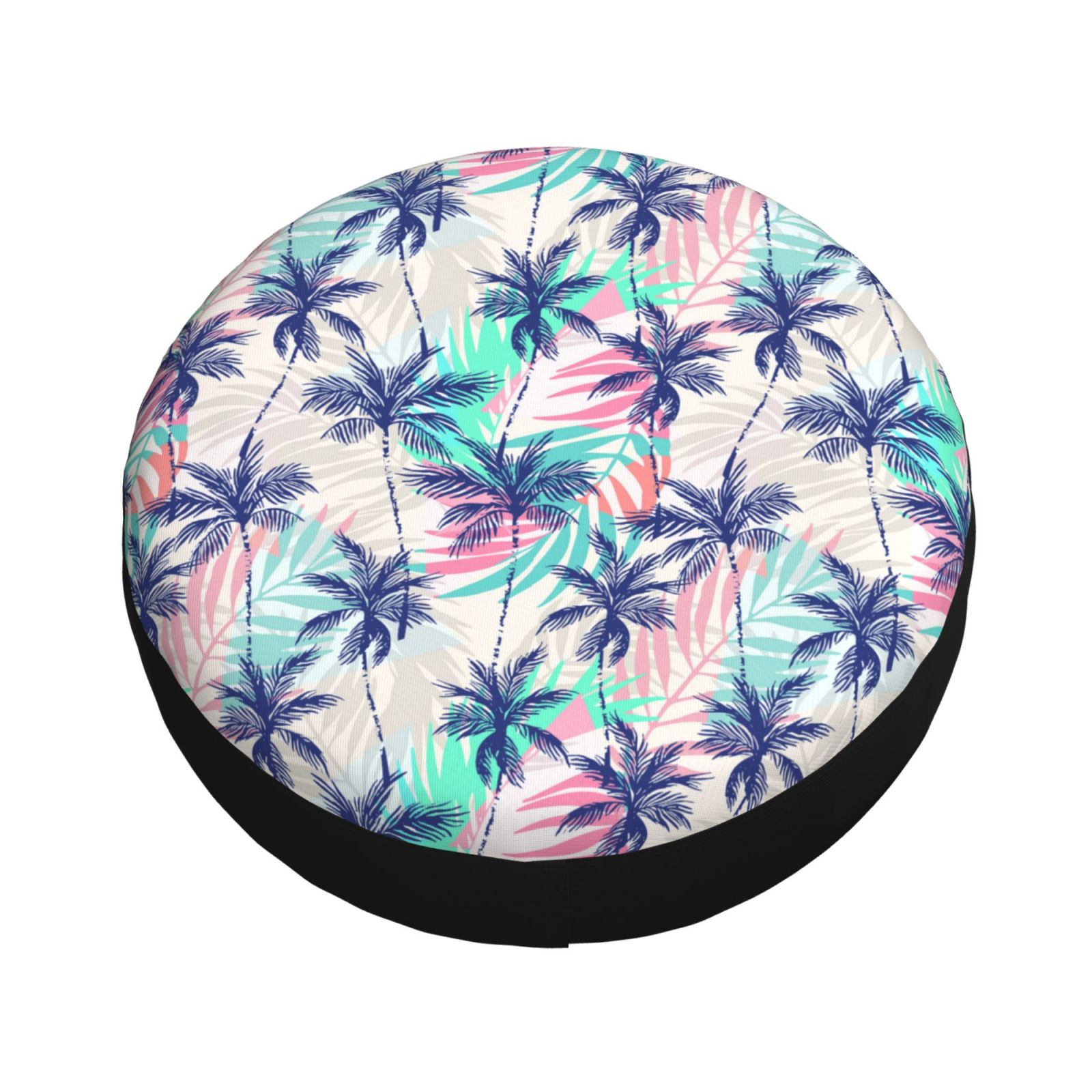 Balery Palm Leaves Tire Covers Tough Tire Wheel Protector for Truck