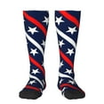 thumbnail image 1 of Balery Patriotic Star Fun Novelty Socks Men'S Women'S Crew Socks Funny Crazy Novelty Socks Quirky And Cool Socks, 1 of 9