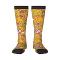 thumbnail image 1 of Balery Peace Love And Dove Flower Power Fun Novelty Socks Men'S Women'S Crew Socks Funny Crazy Novelty Socks Quirky And Cool Socks, 1 of 9
