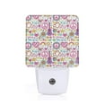 thumbnail image 1 of Balery Peace Love and Dove Flower Power Pattern LED Night Light with Automatic Sensor Plug in Night Light with Dusk-to-Dawn Light Sensor LED Nightlight 0.5W-EU, 1 of 7