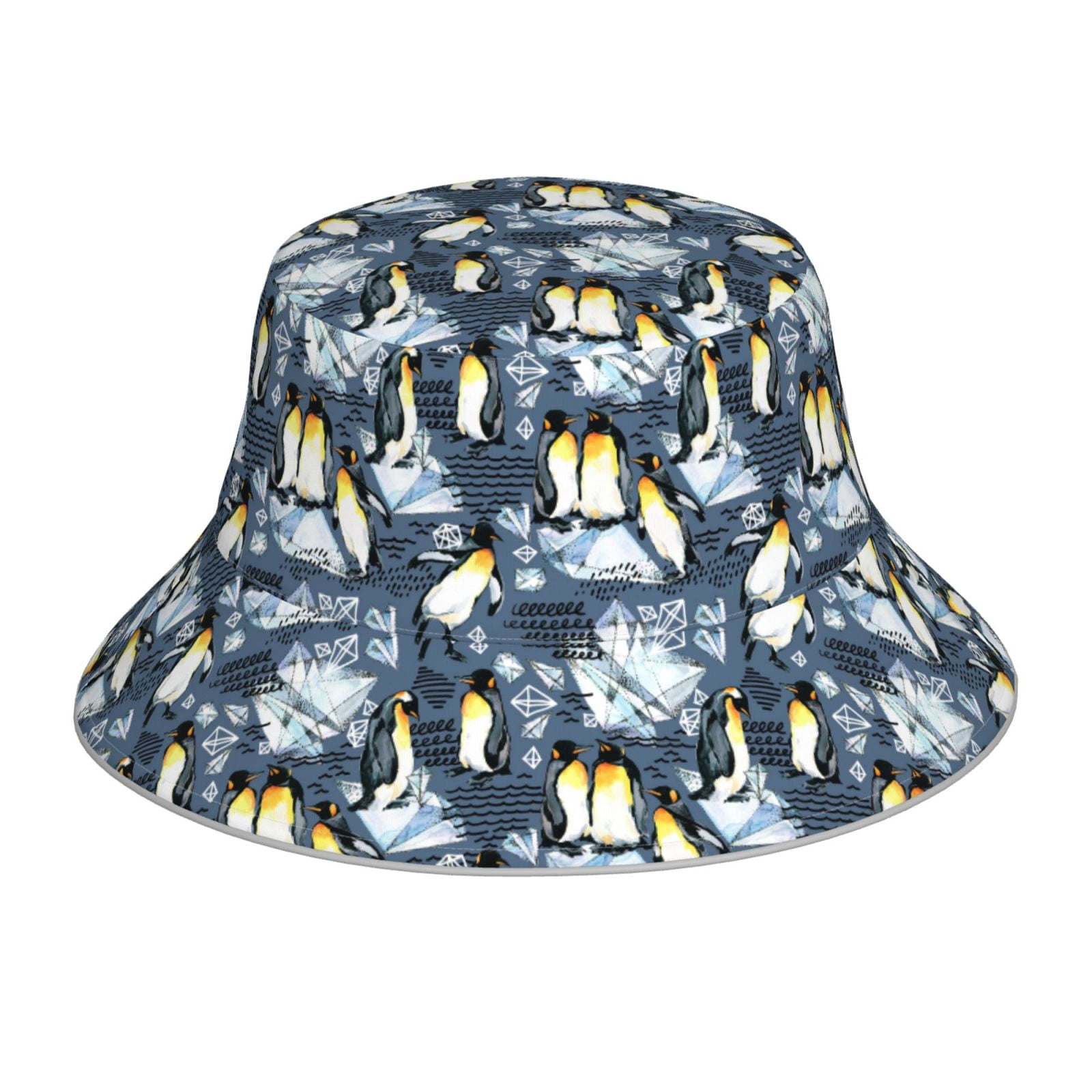 Balery Penguin Arctic Adventure Sun Hats for Men Women Bucket Hat UPF ...