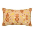 thumbnail image 1 of Balery Pineapples Bedding Queen Pillow Cases - Envelope Closure - Soft Brushed Microfiber Fabric - Shrinkage and Fade Resistant Pillow Cases-16"x24", 1 of 9