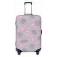 thumbnail image 1 of Balery Pink Flamingo Luggage Cover Protector, Scratch And Dirt Resistant, Fits 18-32 Inch Luggage - Medium, 1 of 9